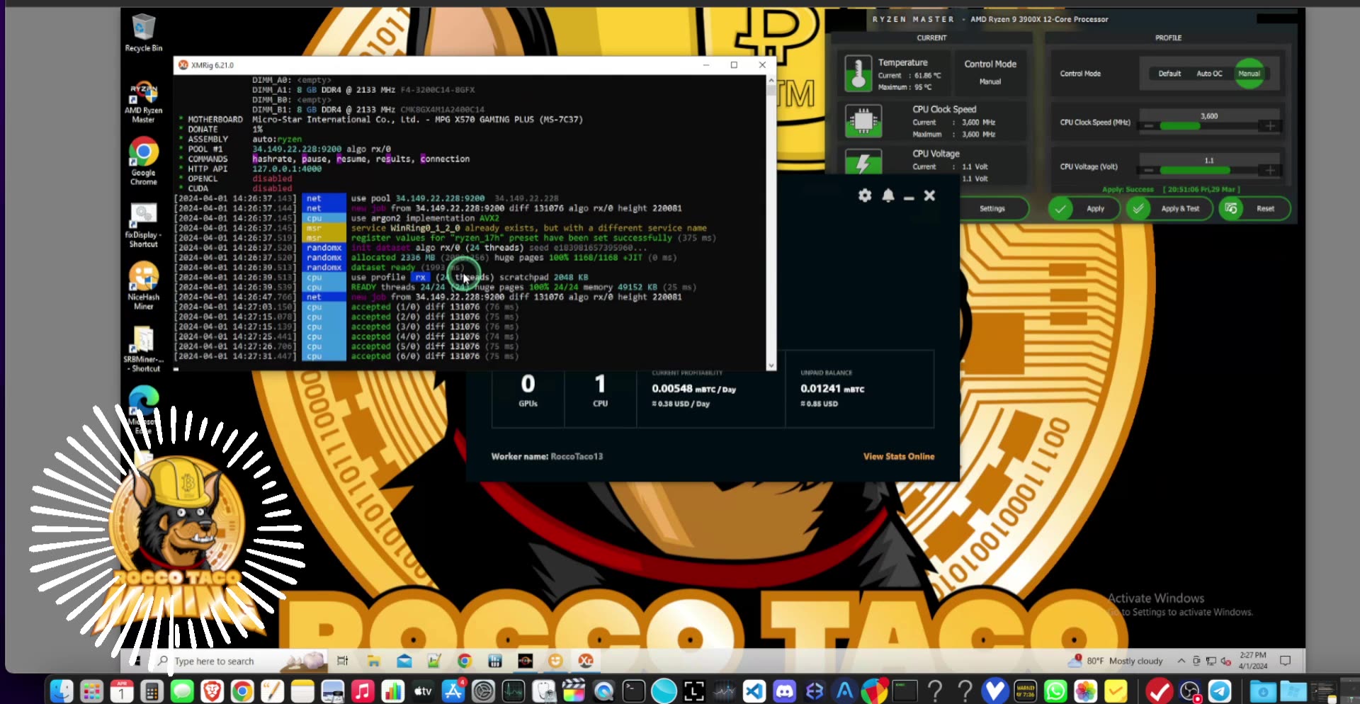 Crypto Coffee Break: CPU Mining Update and Crypto News.