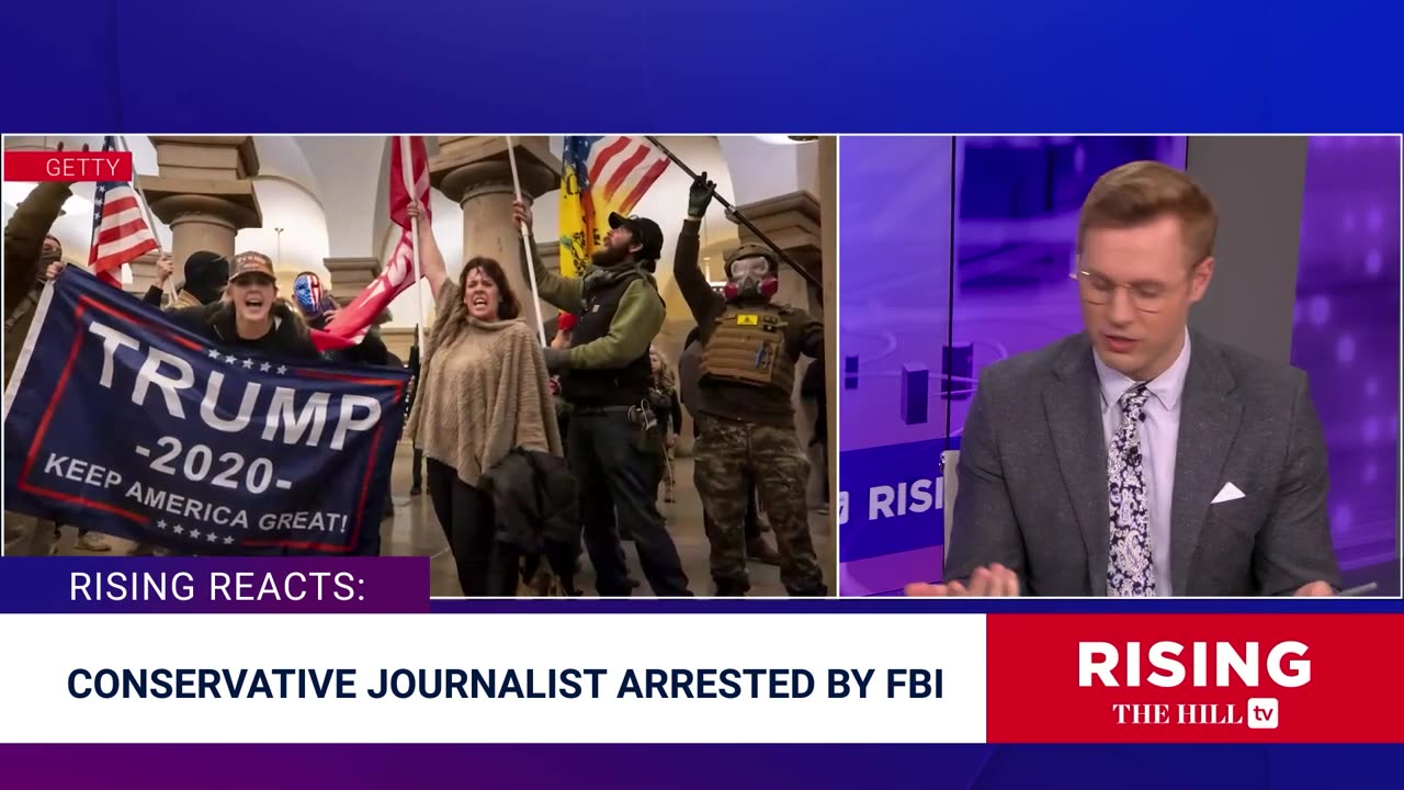 Journalist Steve Baker ARRESTED,Conservatives Say Jan 6 Coverage Made Him FBI TARGET