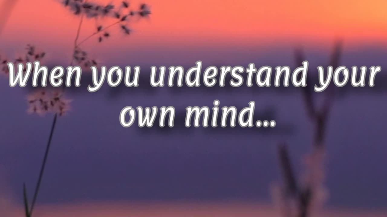 When you understand your own mind... #rumble #motivation #viral #successquotes #trending