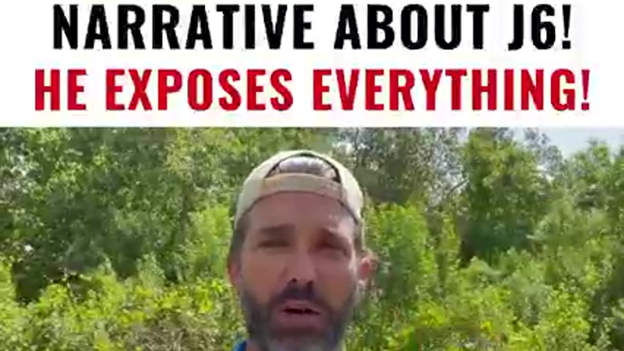 Don Jr Facebook: Tucker Just BLEW UP The Media Narrative About J6! He EXPOSES Everything