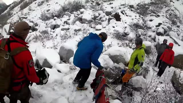 Mount Rainier Hiker’s Life Saved After Heart Stops For 45 Minutes NBC Nightly News