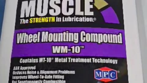 Wheel Mounting Compound WM-10™ on the Production Line