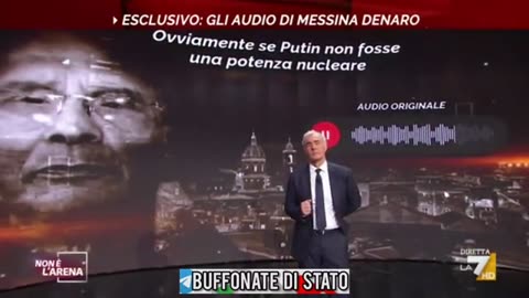 Paragonare il pensiero di chi è contro l'invio di armi in ucraina con Matteo Messina Denaro