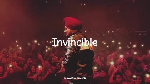 Invincible - sidhu moose wala (slowed & reverb)