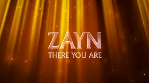 ZAYN - There You Are (Lyric Video)
