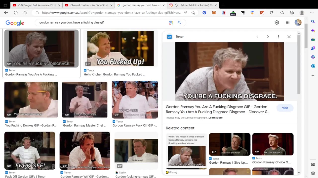 Gordon Ramsay VS Totally Not Mark