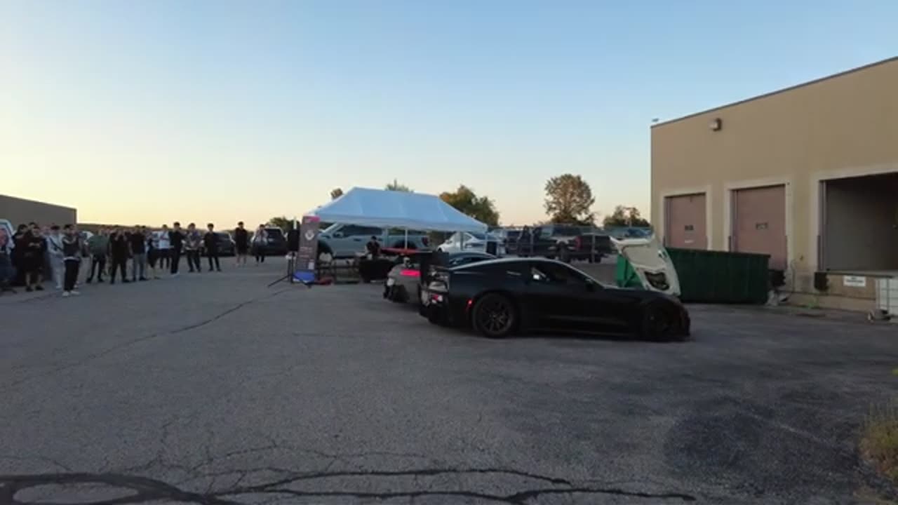 AMG GT vs C7 Z06 @ 2023.9.15 TheWicked car meet footage/coverage by Touge.ca DJI 0011