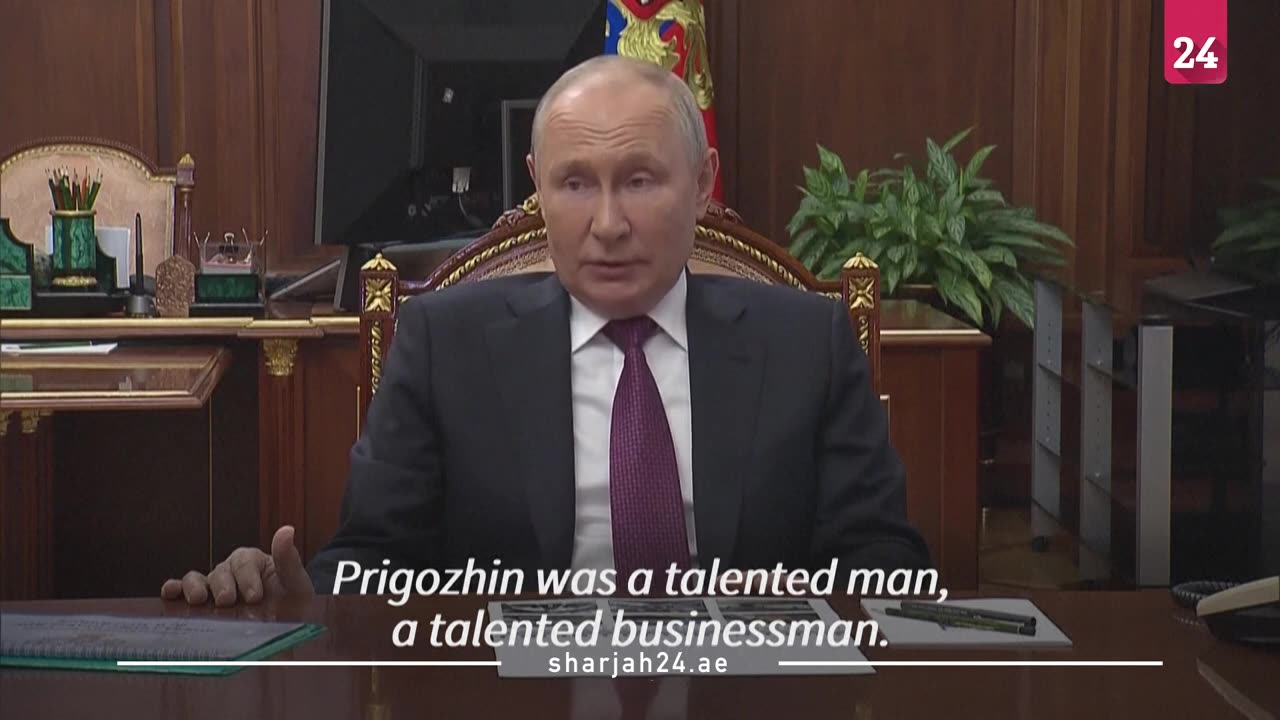 Wagner boss Prigozhin, presumed dead in plane crash, Putin breaks silence on