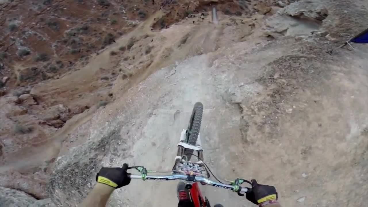 GoPro: Backflip Over 72ft Canyon - Kelly McGarry Red Bull Rampage 2013