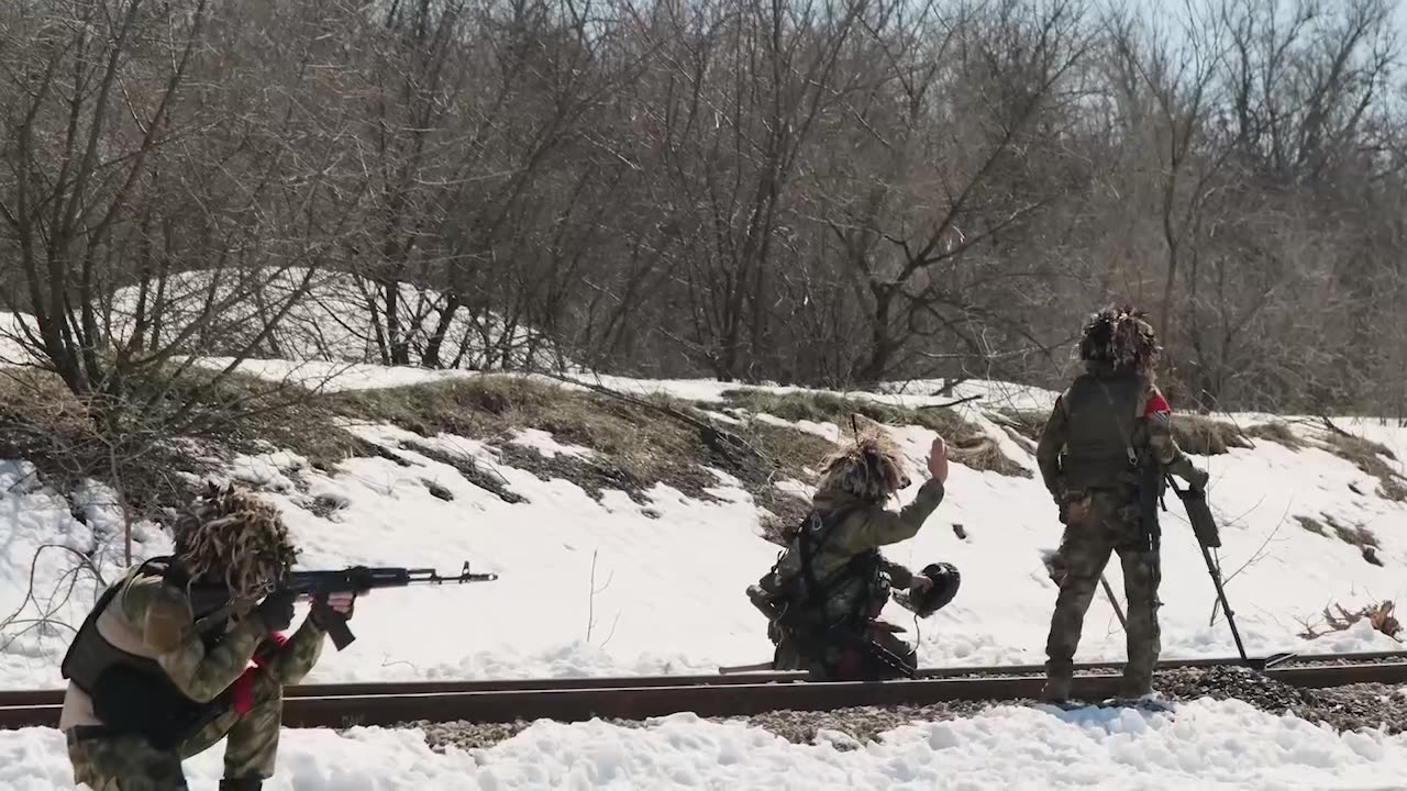 Personnel of the work of military railway workers