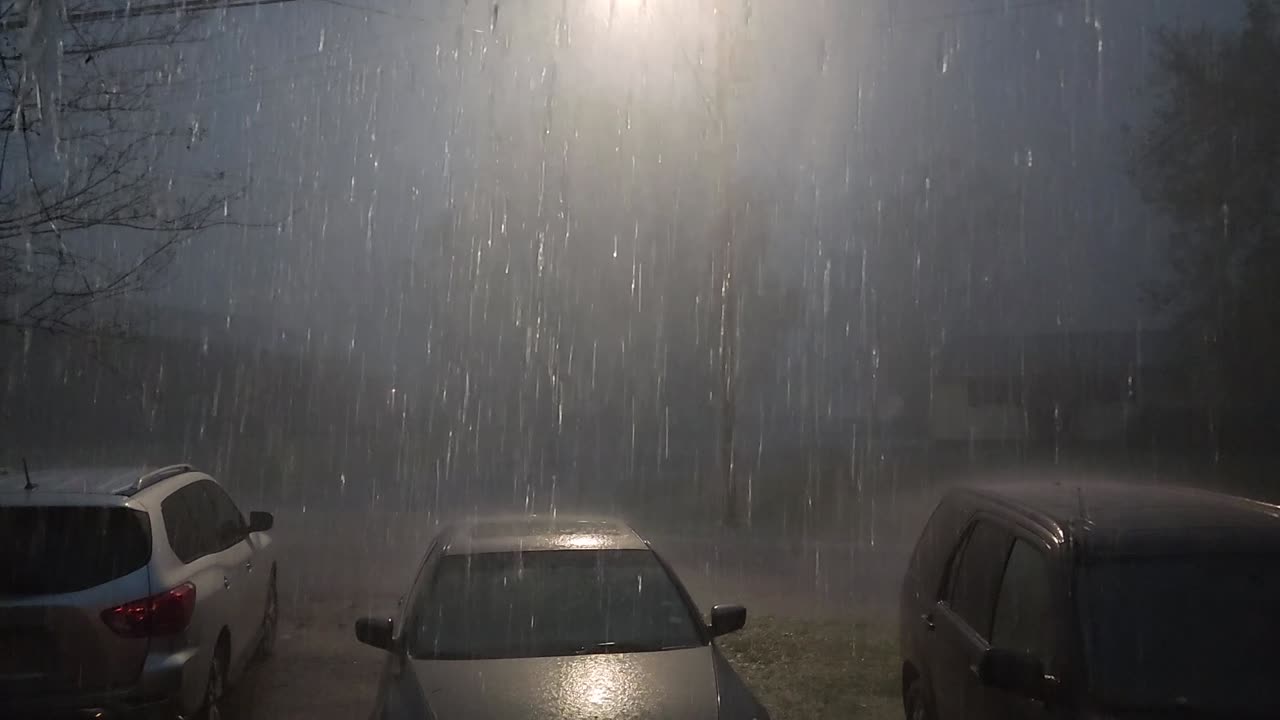 Tornado Forms in Front Yard in Mississippi