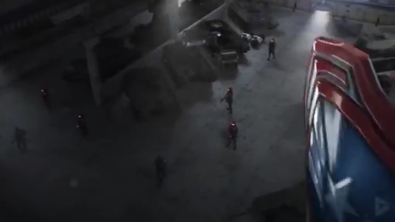 Captain Marvel & Iron man Fight