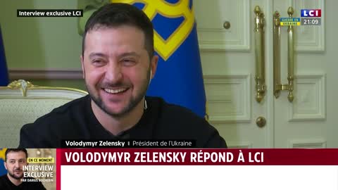 Q20/29 Zelensky interviewed by Rochebin 16 Dec 2022: Zelensky offers mortal combat to Putin