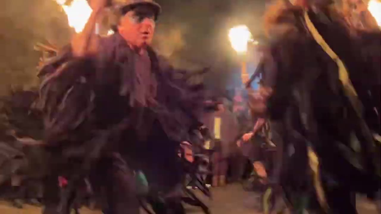 Beltane Border Morris - Haccombe - Lustleigh 13 01 24