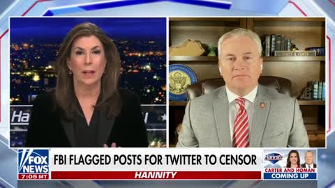 Rep James Comer Calls For Dismantling The FBI And Probing Google And Facebook