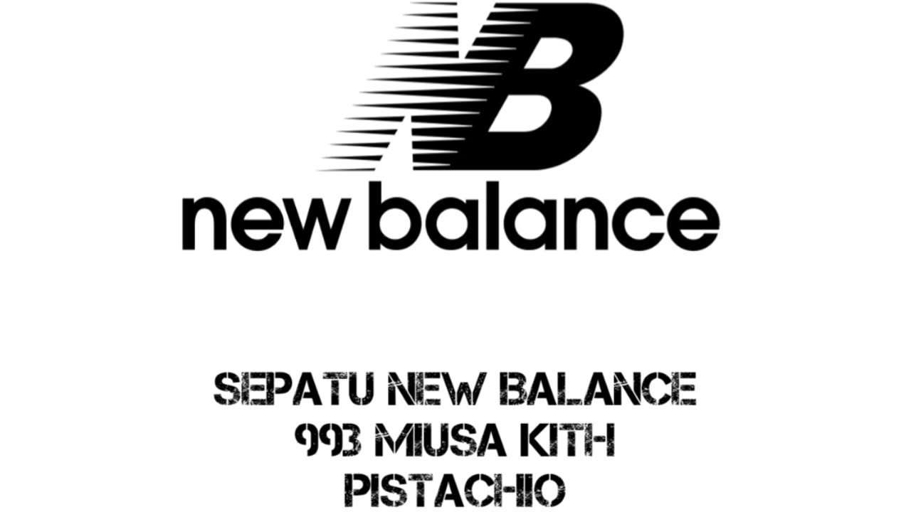 Sepatu New Balance 993 Miusa Kith Pistachio