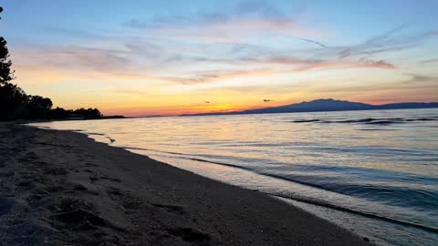 Time lapse sunset