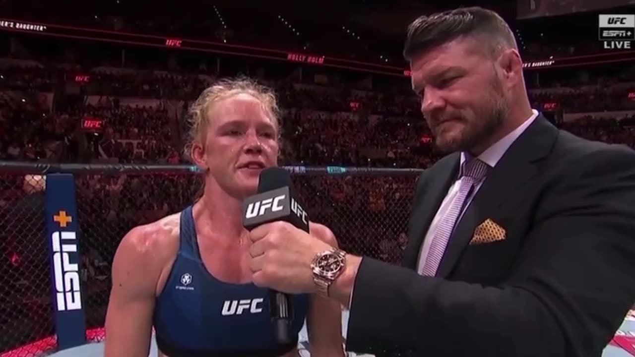 Holly Holm Used Her Platform After Winning the UFC to Address Sexualization of Children