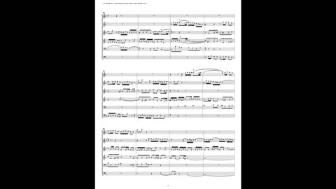 J.S. Bach - Well-Tempered Clavier: Part 1 - Fugue 20 (Double Reed Sextet)