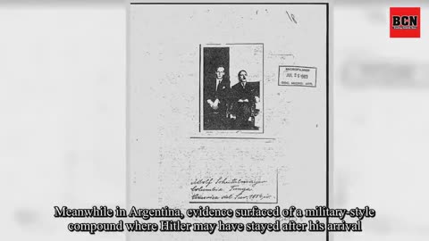 CIA FOUND HITLER IN COLUMBIA 1954