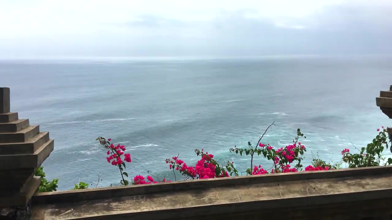 Uluwatu Temple in Bali, Indonesia