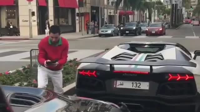 Luxury cars are crazy