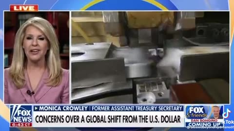 They are preparing us for the collapse of the US dollar.