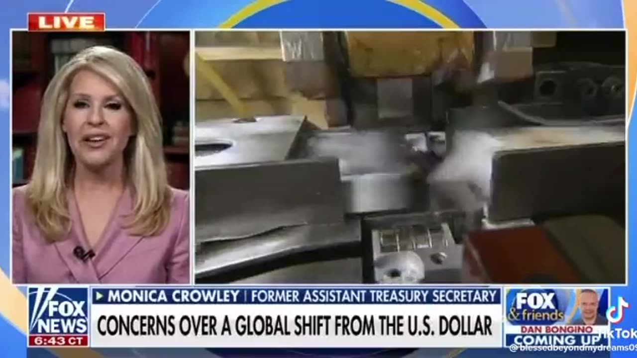 They are preparing us for the collapse of the US dollar.