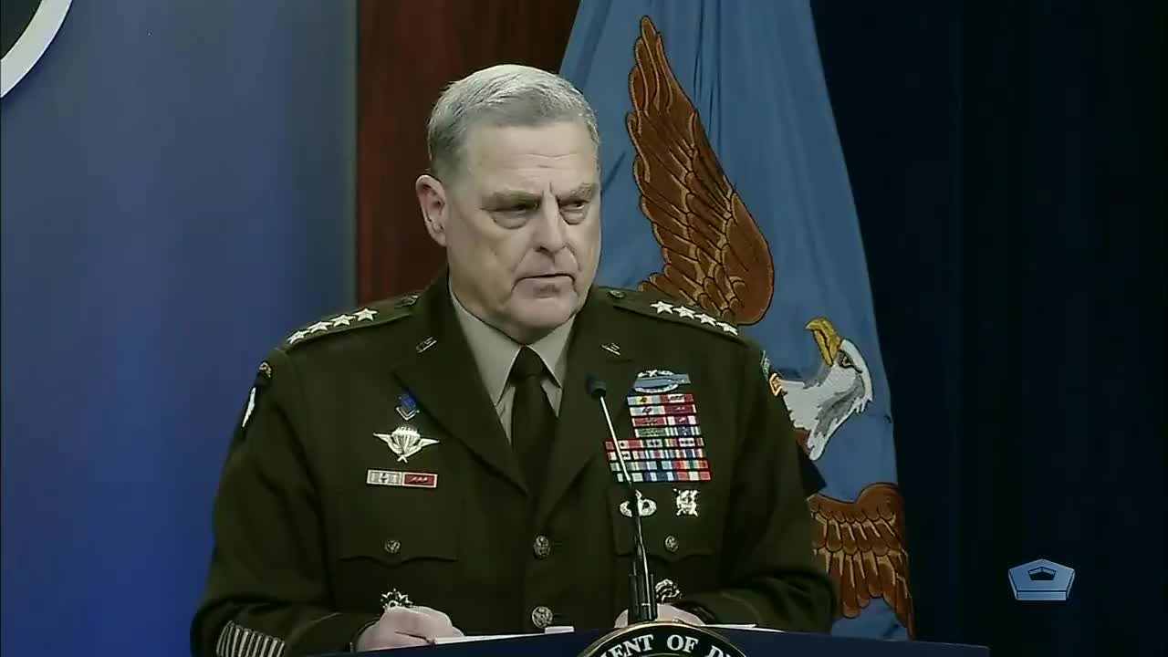 General Milley On Evacuating Americans Out Of Afghanistan