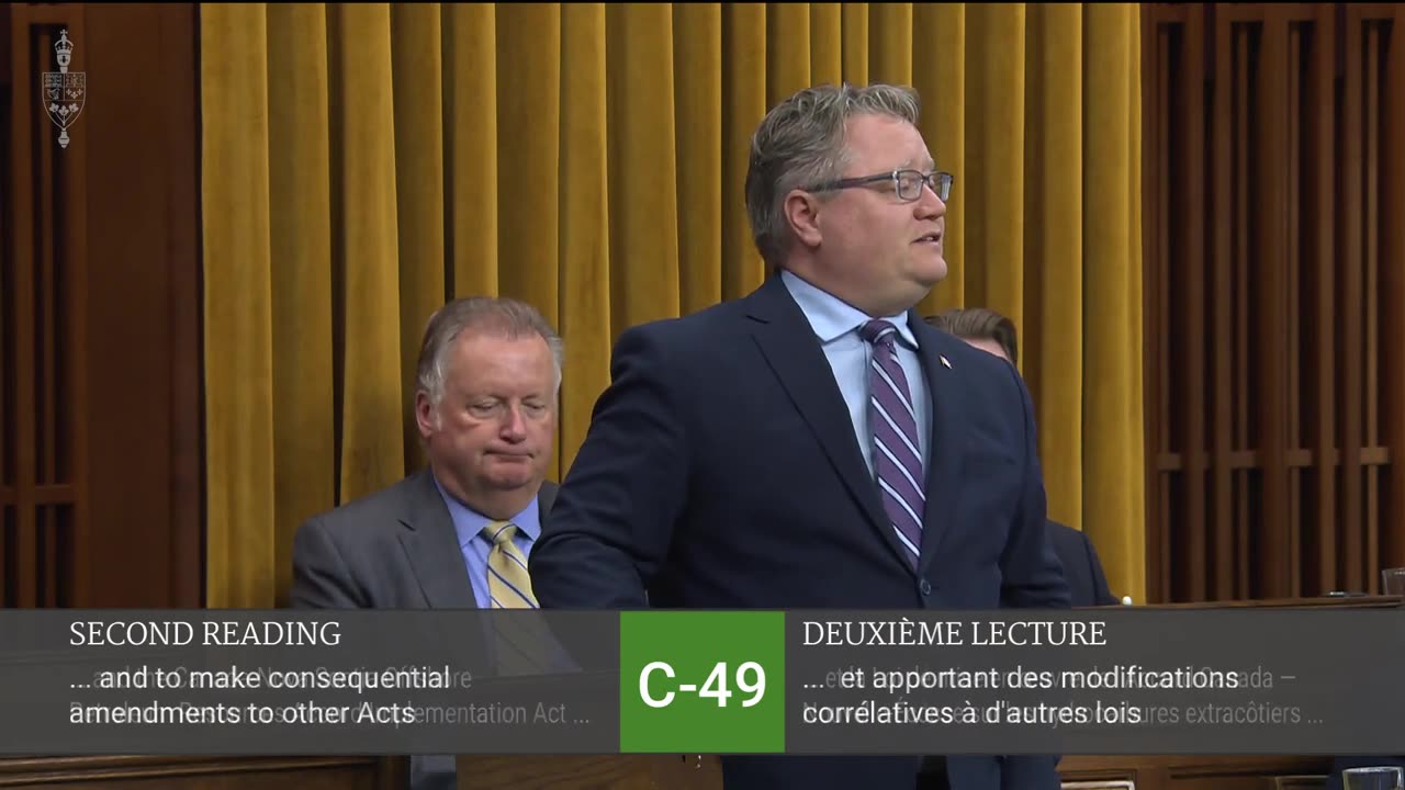 23-09-19 Government Bill C-49 Richard Bragdon