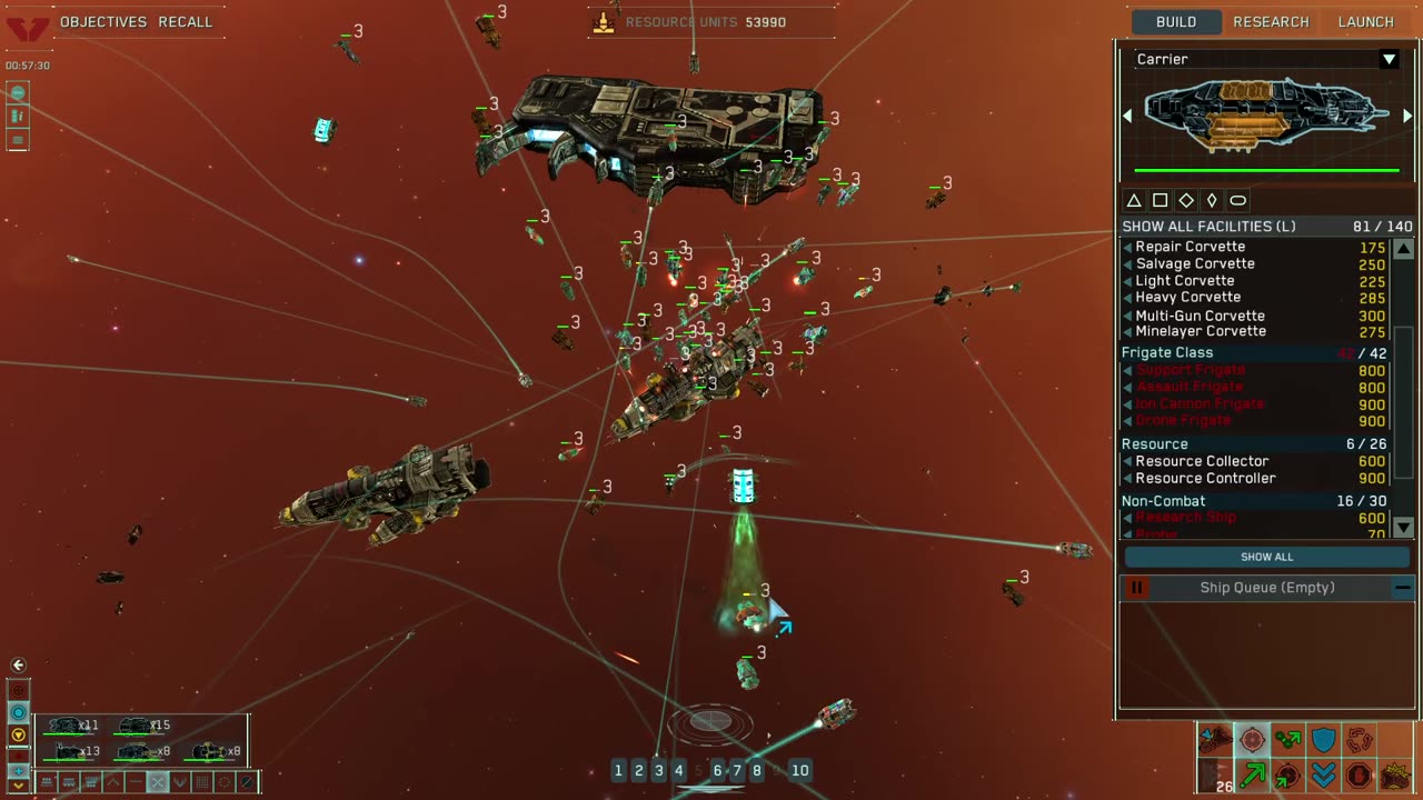 homeworld 1 remaster w/mods p6 - I finally stop mixing fighters with corvettes and I win