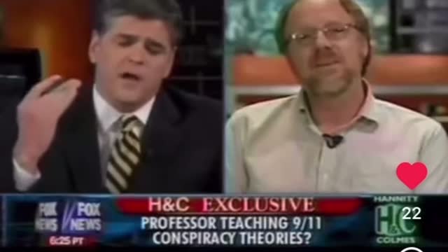 hannity proves he is a shill (9/11 conspiracy)