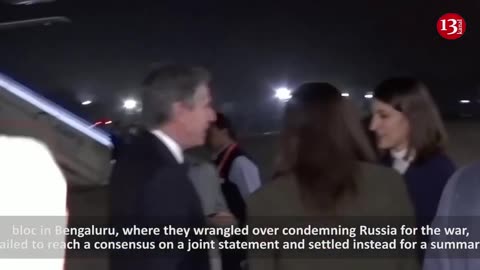 Blinken arrives in New Delhi for G20 meeting