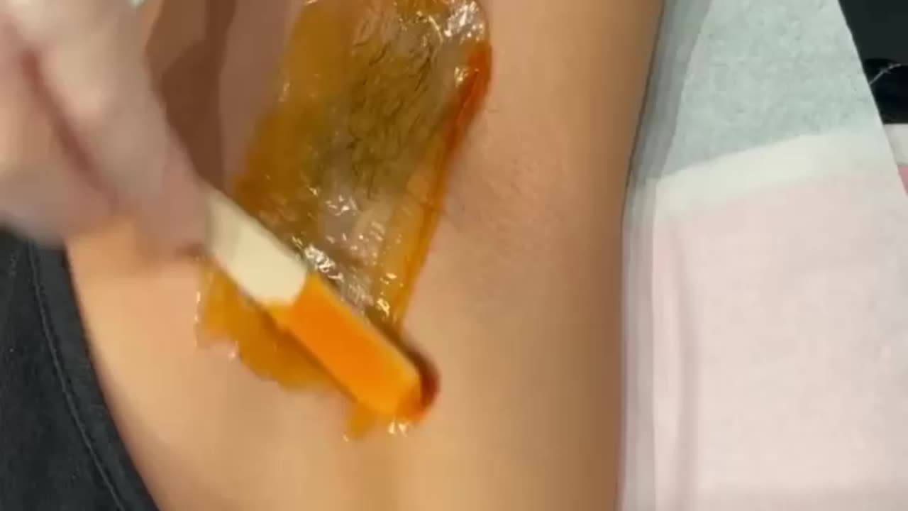 super waxing underarms