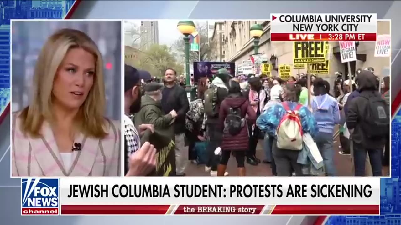 Anti-Israel protests at Columbia 'a rejection of American values'_ student