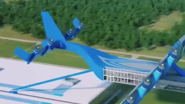 A plane that can carry thousands of people