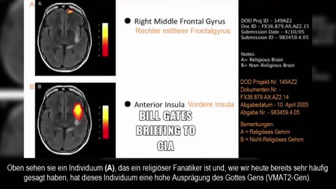 Bill Gates CIA briefing to the DOD on vaccines for altering mind function