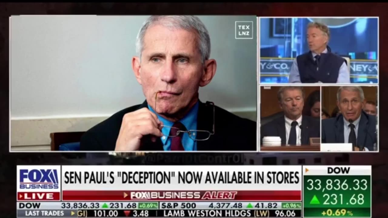 Rand Paul states there is evidence to take down Anthony Fauci in a Bombshell Revelation