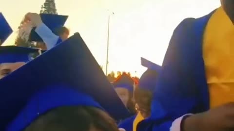 They are greeted by their favorite major after graduating from high school.