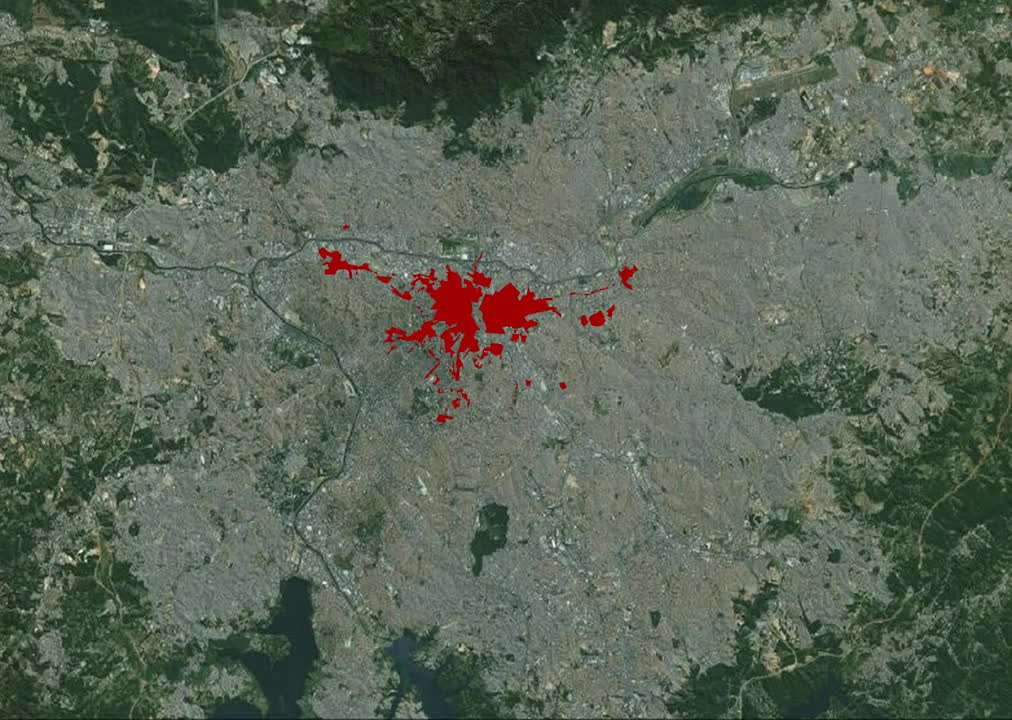 Growth of São Paulo, Brazil (1905-2014) - Megacities