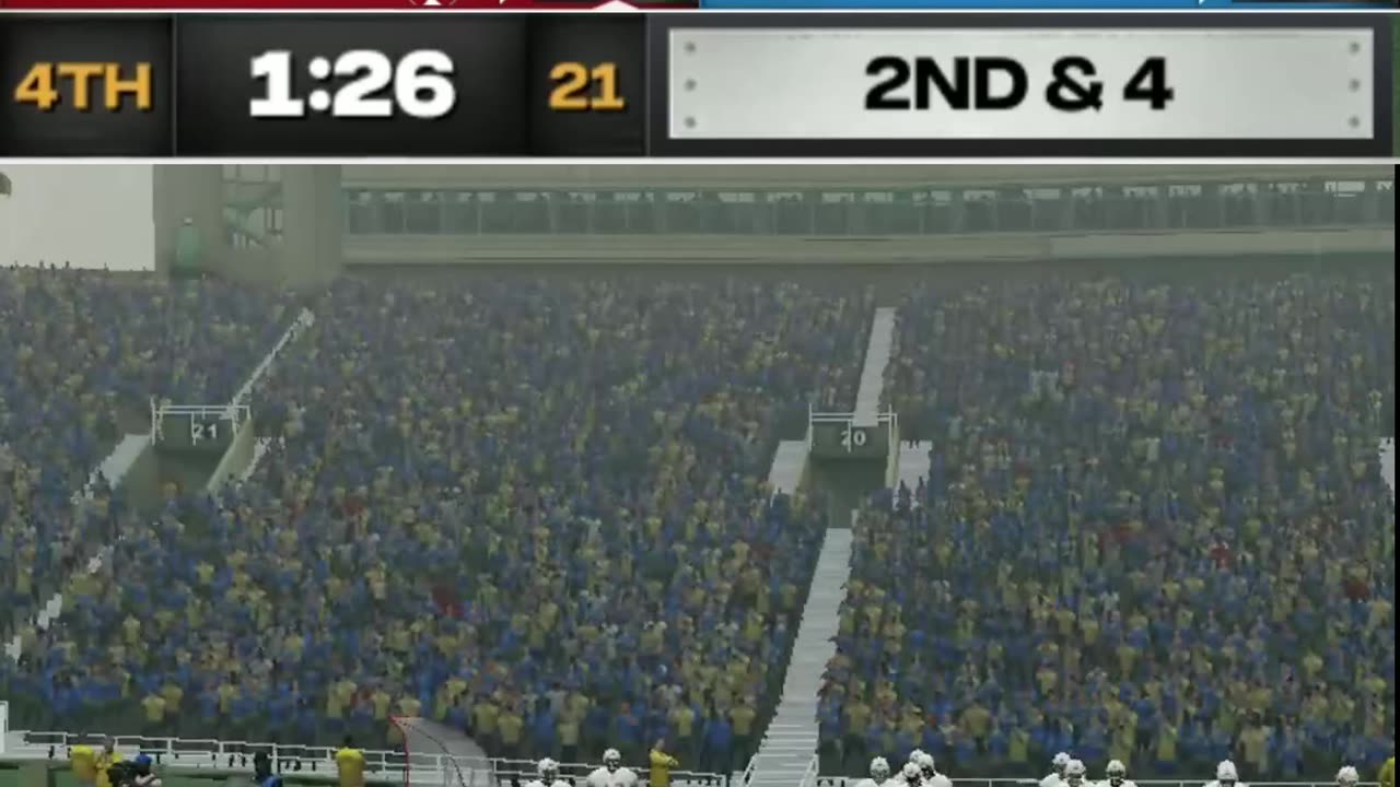 NCAA Football 14- Connor needs to be scared!!