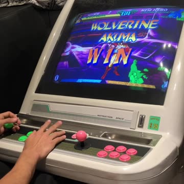 combo Infinity Wolverine Marvel super heroes Vs Street Fighter