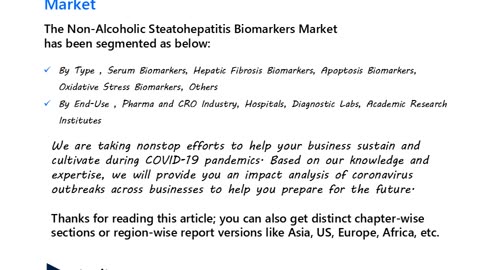 Non-Alcoholic Steatohepatitis Biomarkers Market: Competitive Landscape and Forecast to 2033