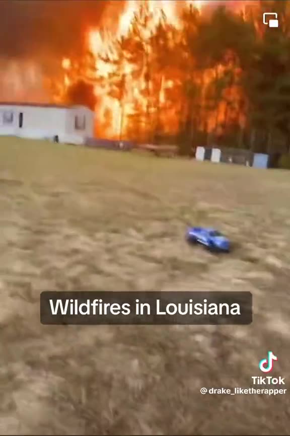 Wildfires In Louisiana August 2023