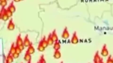 It appears as though the entire world is on fire!