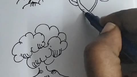 Drawing different types of trees