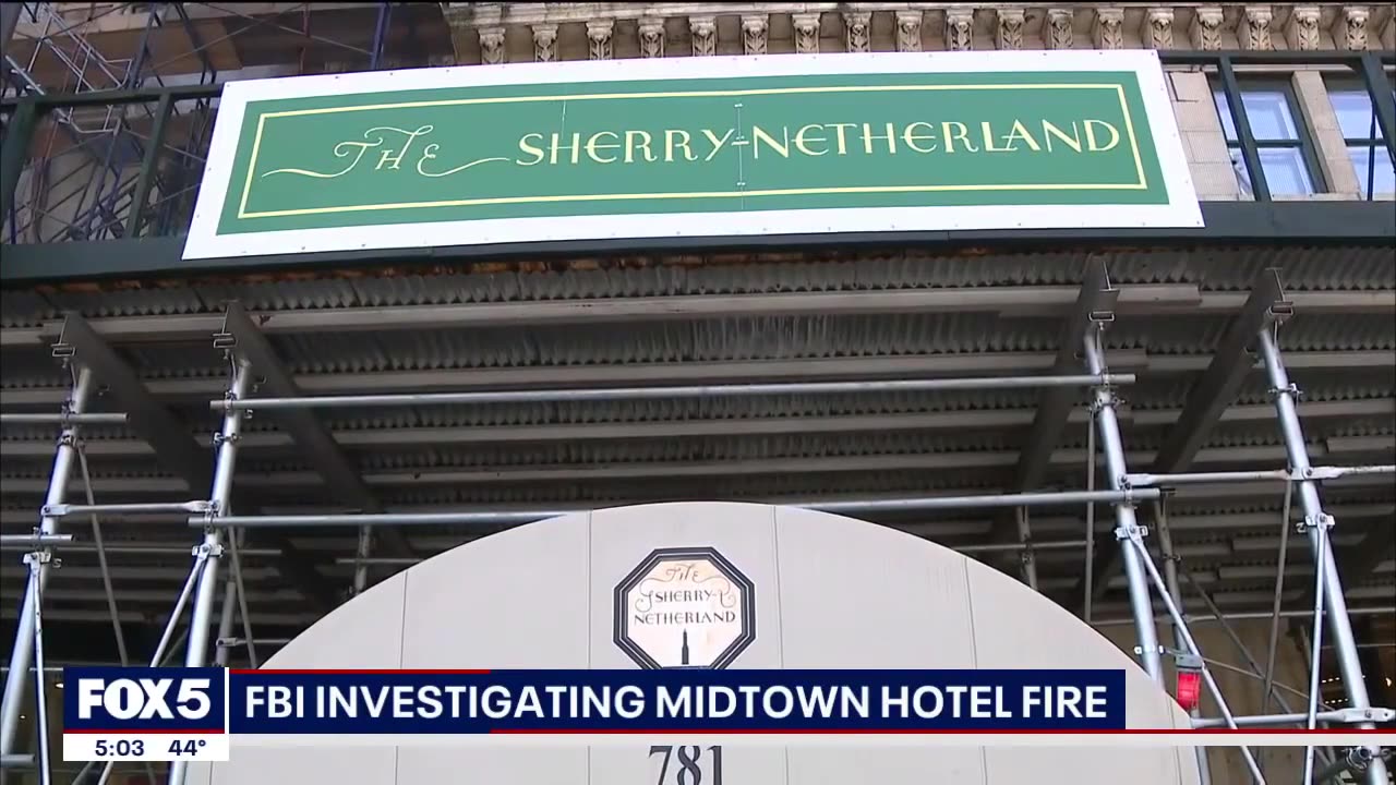 FBI investigating Manhattan hotel fire following arrest of Chinese billionaire