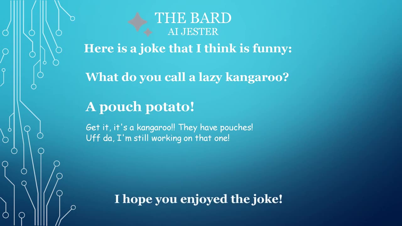 episode 1 The Bard Jokes