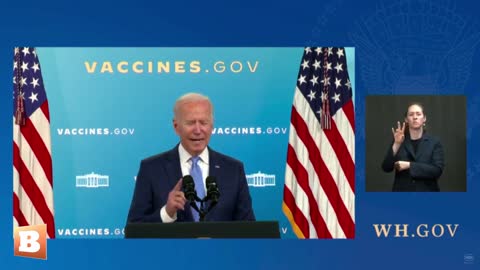 Joe Biden Tells Americans to Visit Wrong Vaccine Website While Reading from Teleprompter