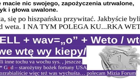 Optymistyczne cywilizacje powędrowały na wojny/Bowiem zg(r)ubną obronę⦂FIZYCZNĄ•LI•TYLKO,dopuSZCZAŁY
